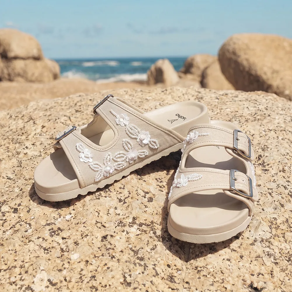 Tropica Denim Sandals For Women - Image 12