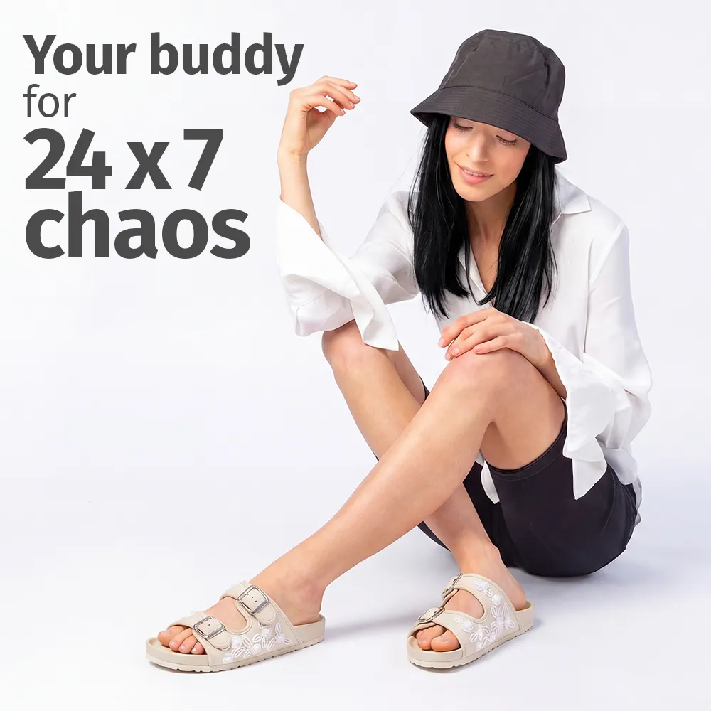 Tropica Denim Sandals For Women - Image 21
