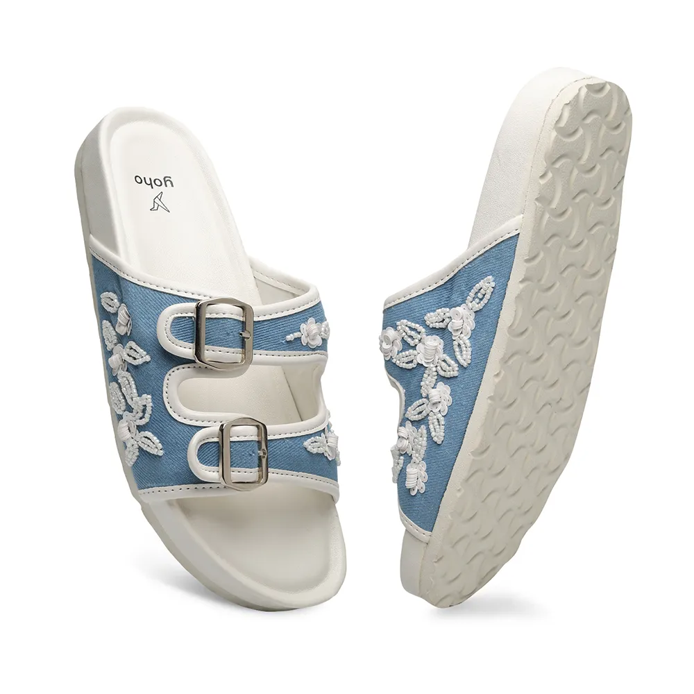Tropica Denim Sandals For Women - Image 4