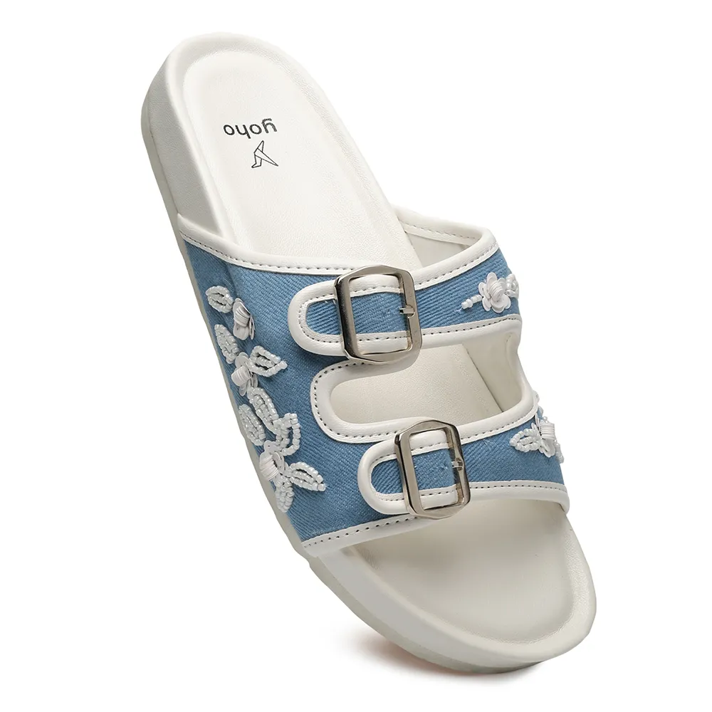 Tropica Denim Sandals For Women - Image 7