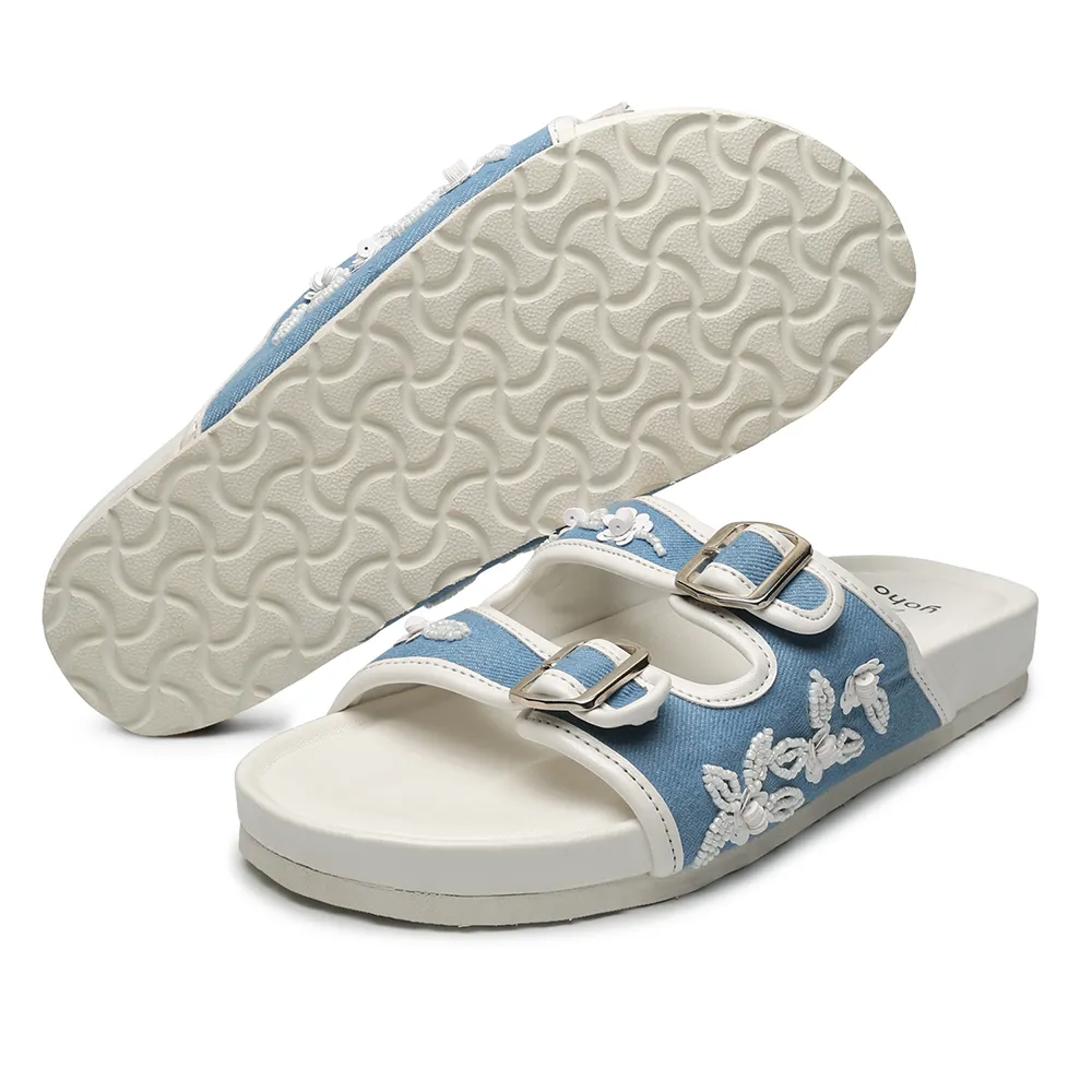 Tropica Denim Sandals For Women - Image 9
