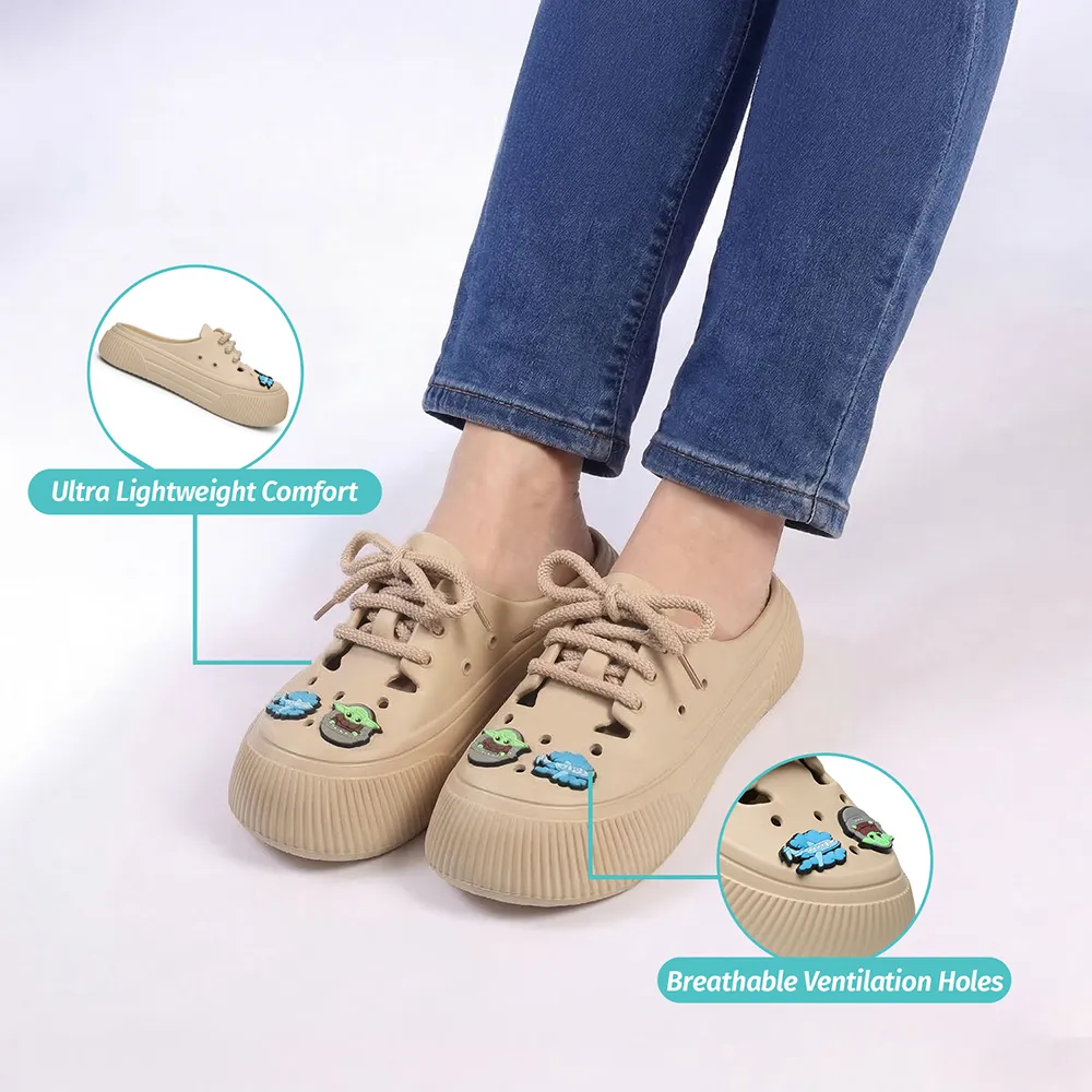 Wanderz CL Clogs for Women - Beige - Image 5