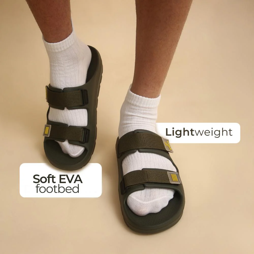 Wilo Double Strap Men Sandals - Image 21
