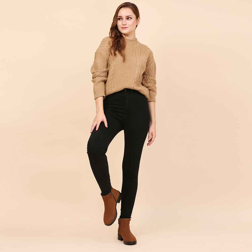 Women Chelsea Suede Boots - Image 14